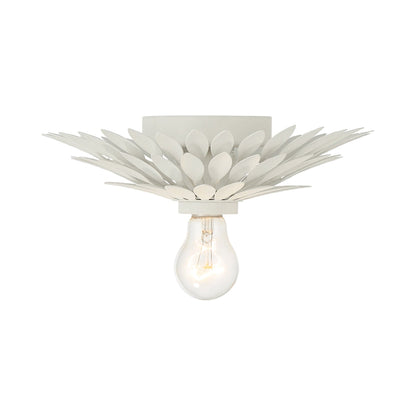 Broche Flower Flush Mount Ceiling Light in Detail.