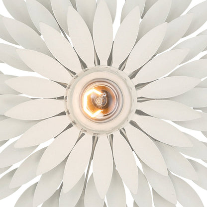 Broche Flower Flush Mount Ceiling Light in Detail.