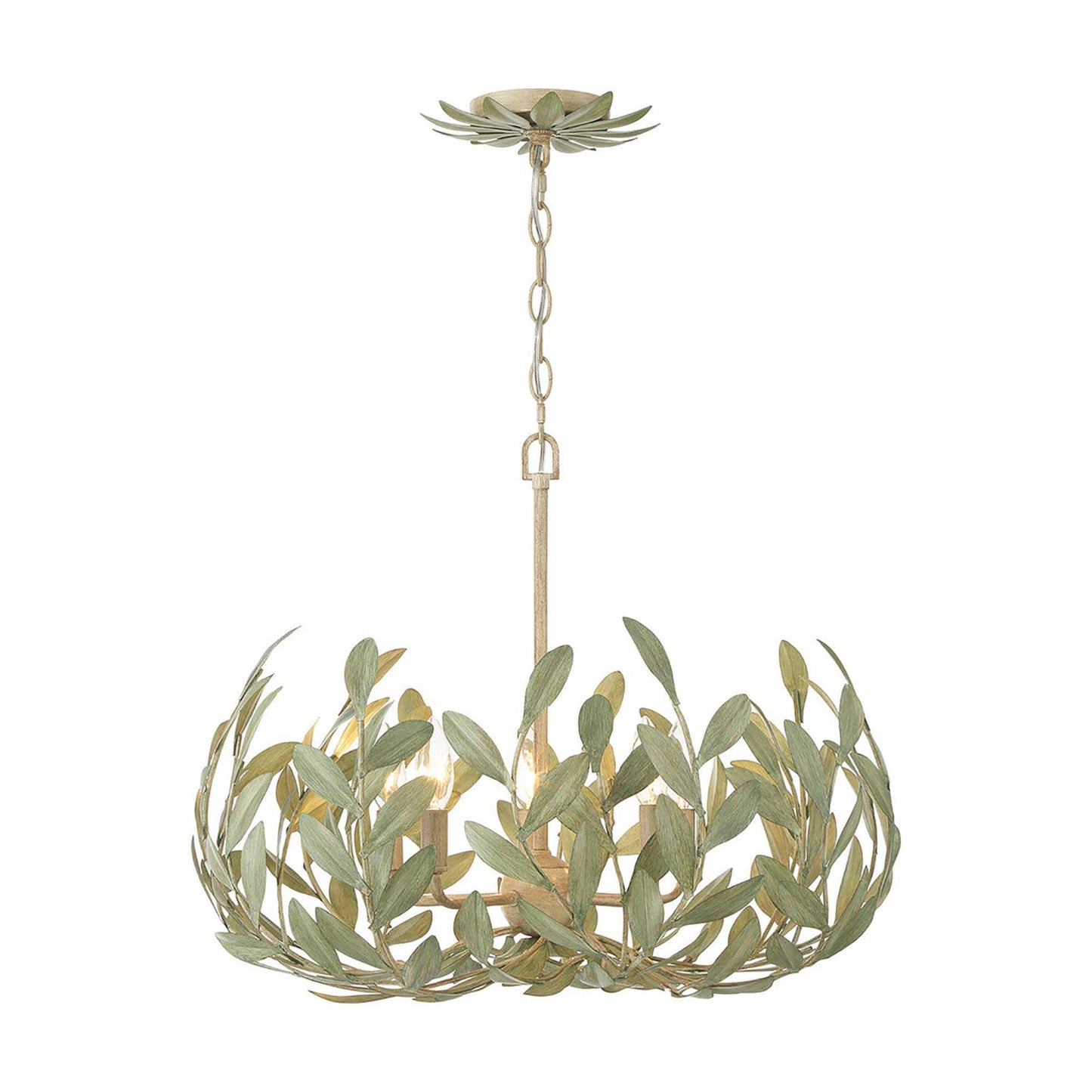 Broche Leaf Chandelier.