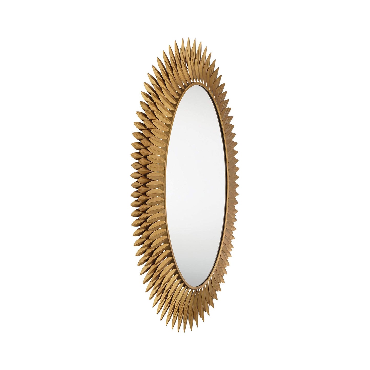 Broche LED Wall Mirror in Detail.