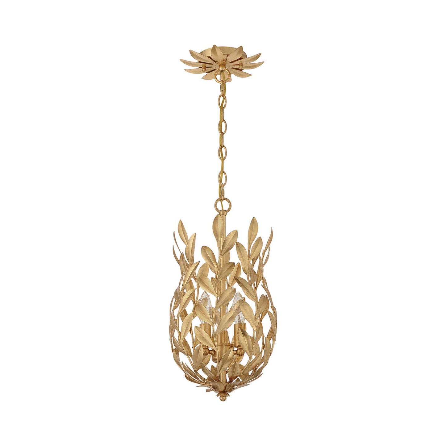 Broche Mini Pendant Light in Detail.