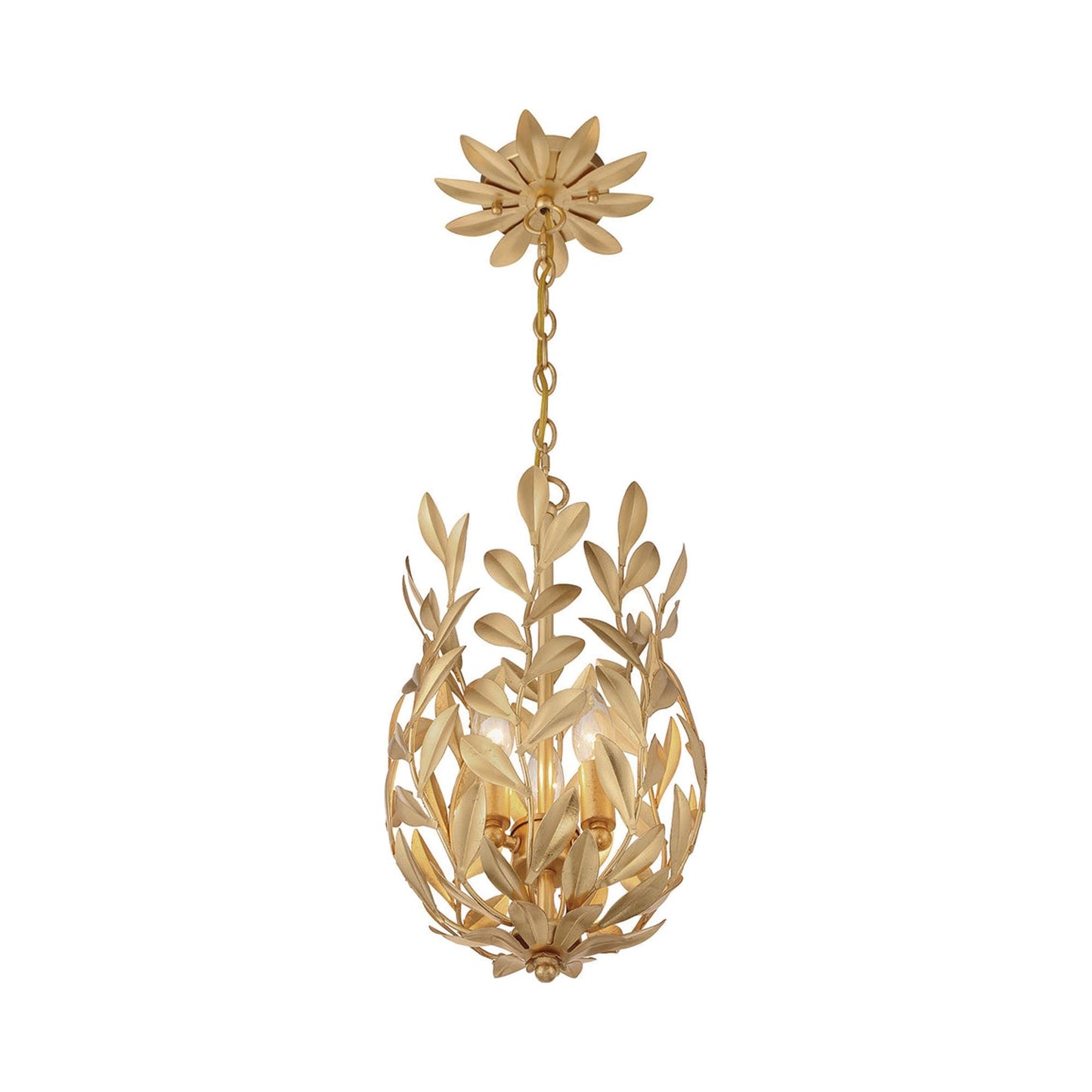 Broche Mini Pendant Light in Detail.