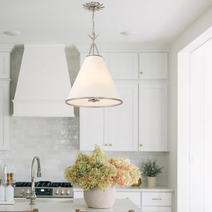 Broche Pendant Light in dinning room.