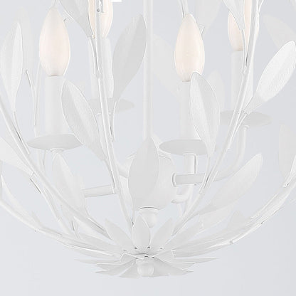 Broche Sphere Chandelier in Detail.