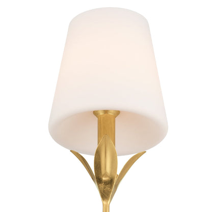 Broche Wall Light in Detail.