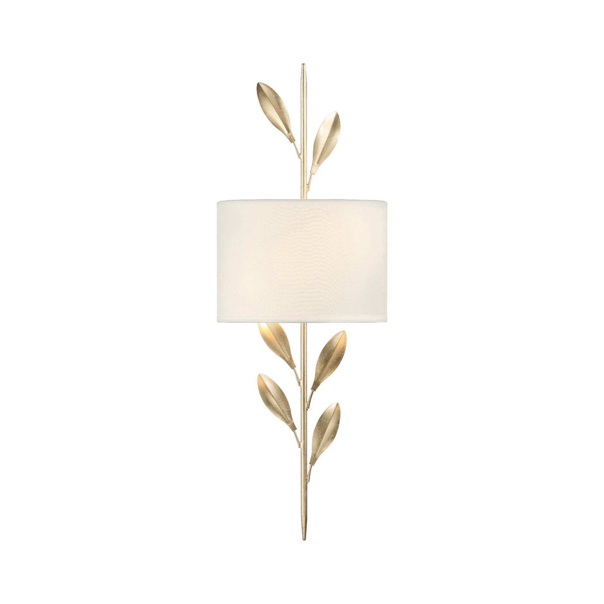 Broche Wall Light in Antique Gold (8.5-Inch).