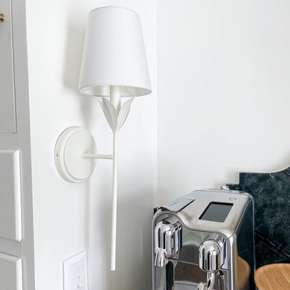 Broche Wall Light in living room.