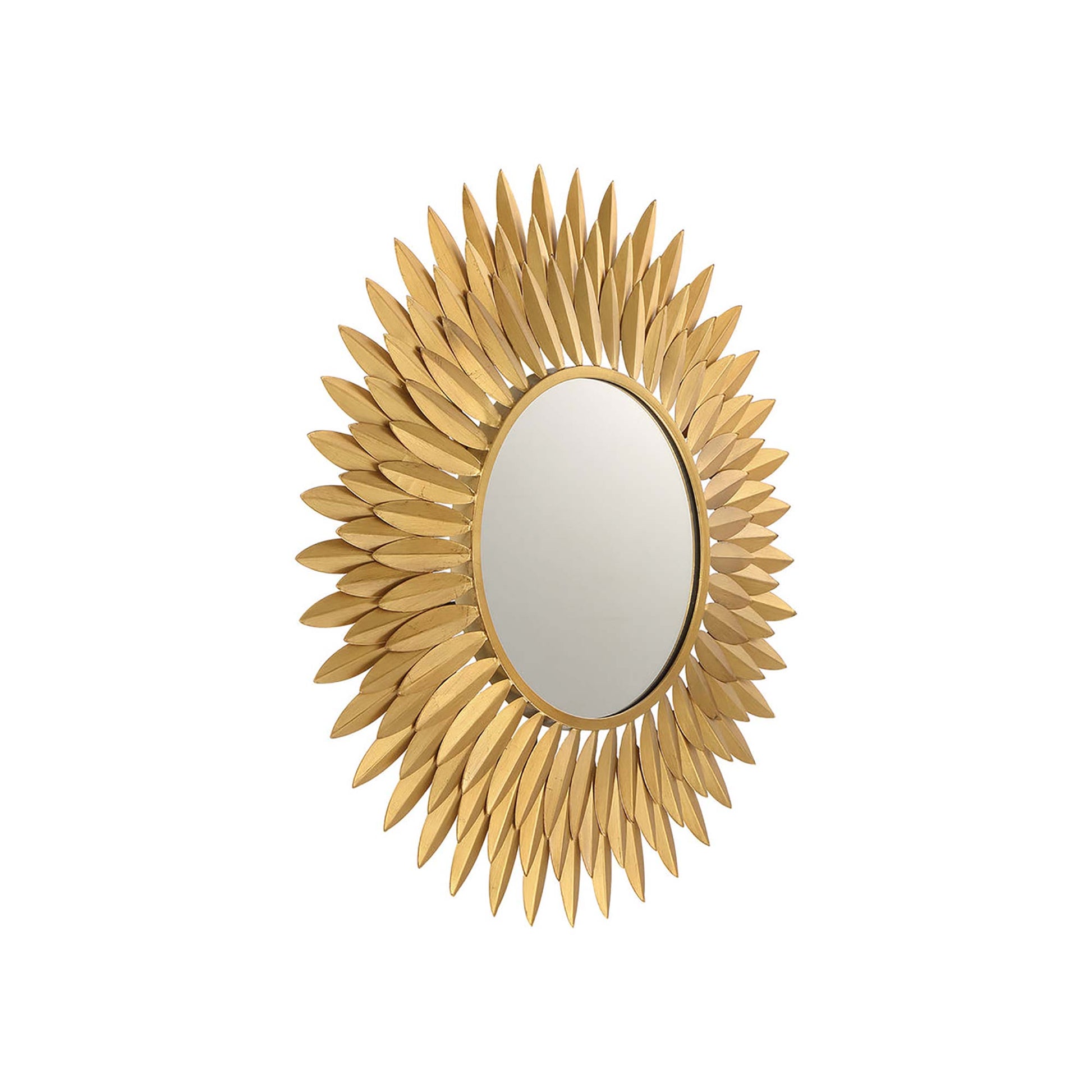 Broche Wall Mirror in Detail.