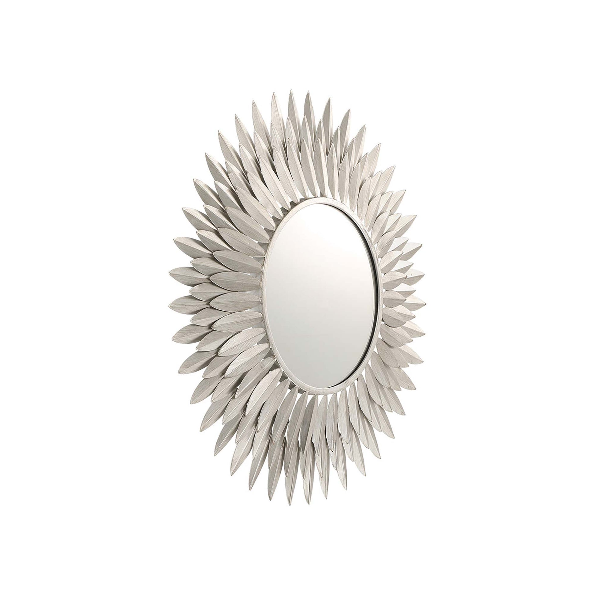 Broche Wall Mirror in Detail.
