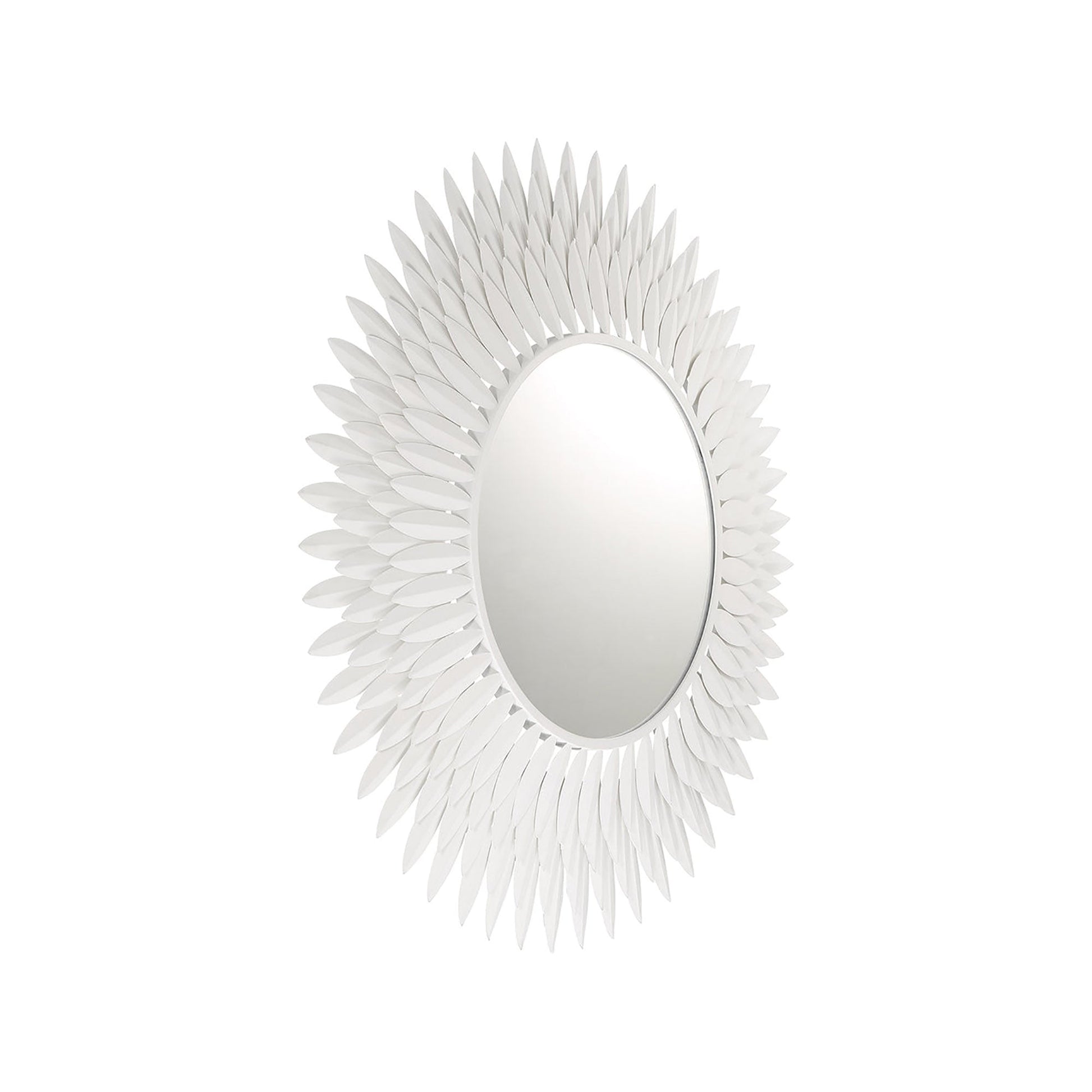 Broche Wall Mirror in Detail.