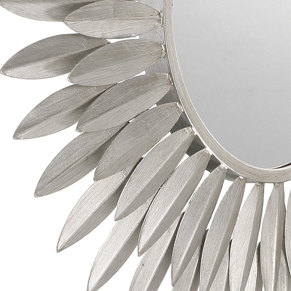 Broche Wall Mirror in Detail.