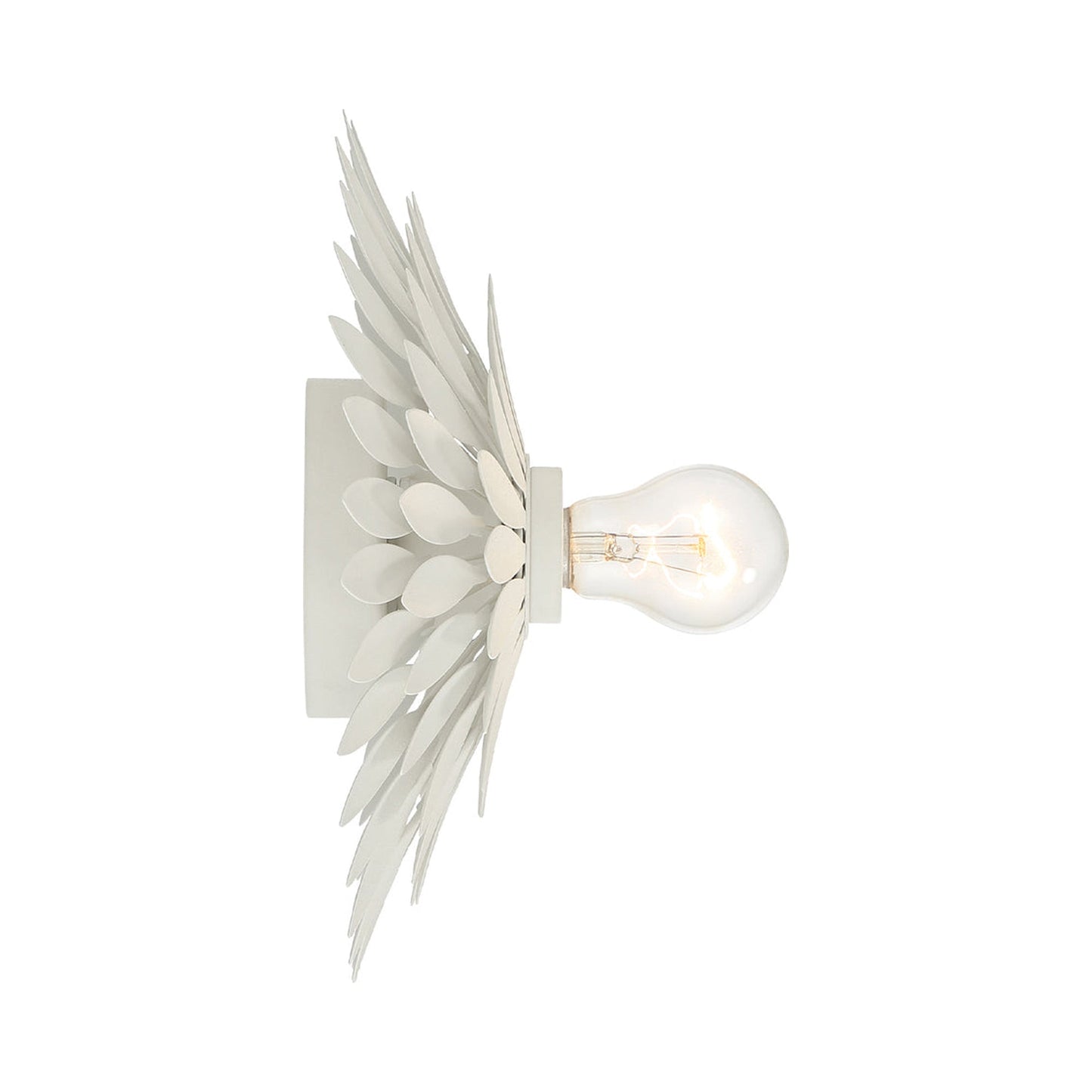 Brochue Flower Wall Light in Detail.