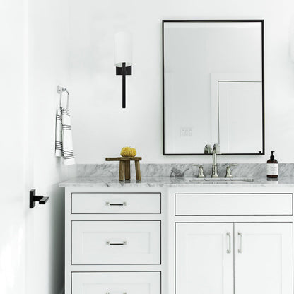 Bromley Wall Light in bathroom.