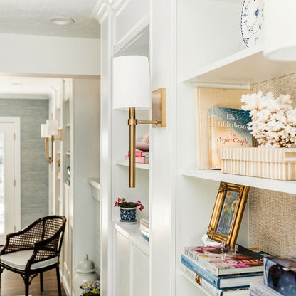 Bromley Wall Light in living room.