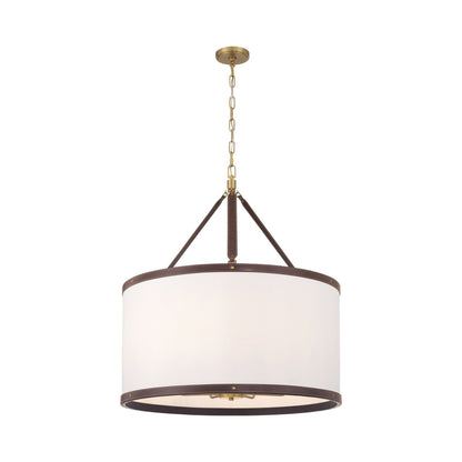 Callahan Drum Pendant Light in Luxe Gold.