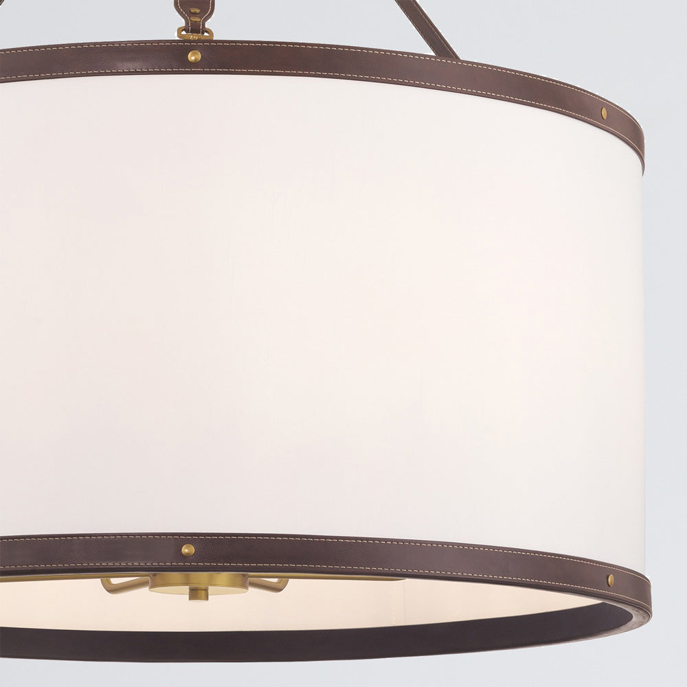 Callahan Drum Pendant Light in Detail.