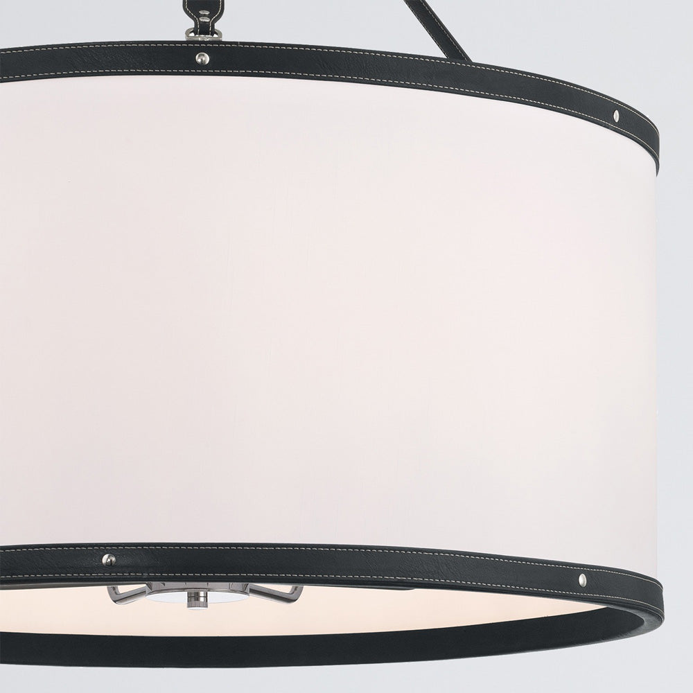 Callahan Drum Pendant Light in Detail.