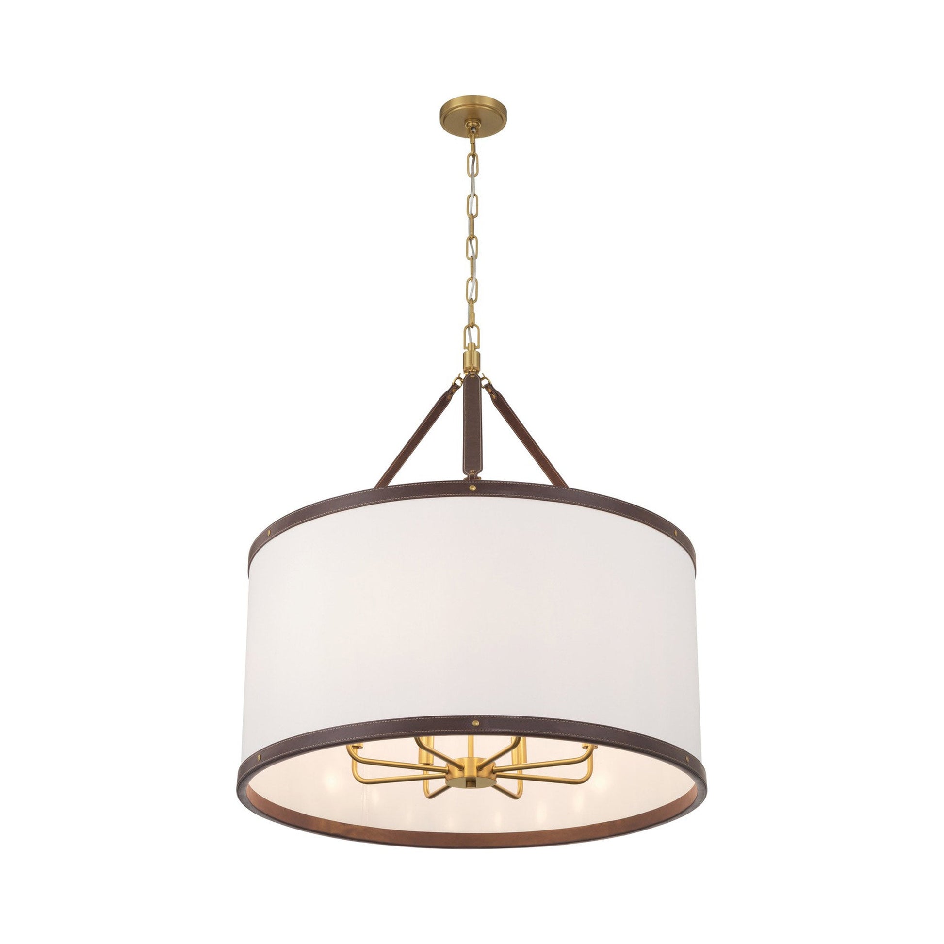 Callahan Drum Pendant Light in Detail.