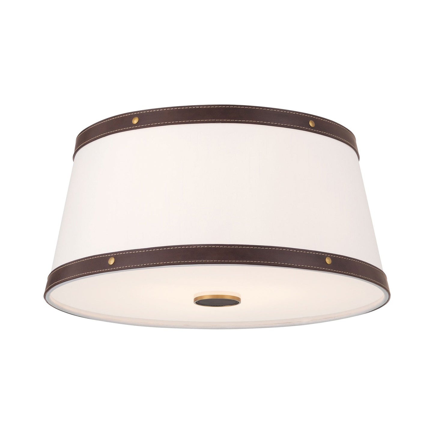 Callahan Flush Mount Ceiling Light in Luxe Gold.