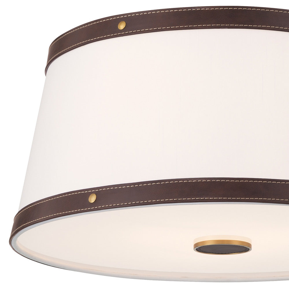 Callahan Flush Mount Ceiling Light in Detail.
