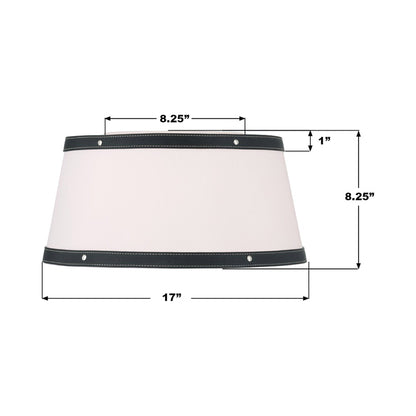 Callahan Flush Mount Ceiling Light - line drawing.