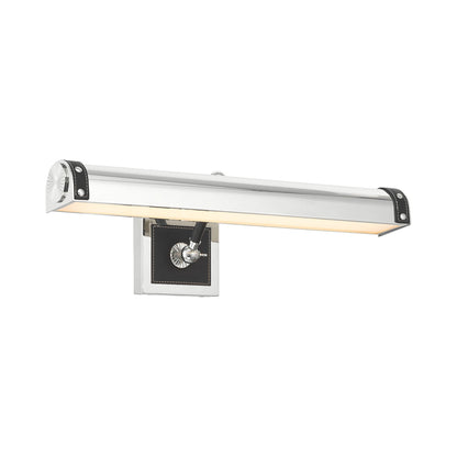 Callahan LED Picture Light in Polished Nickel.