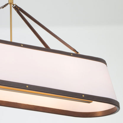 Callahan Linear Chandelier in Detail.
