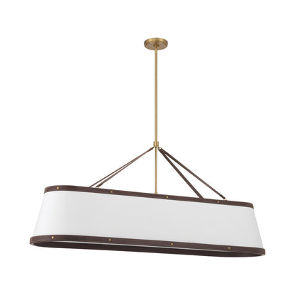 Callahan Linear Chandelier in Detail.