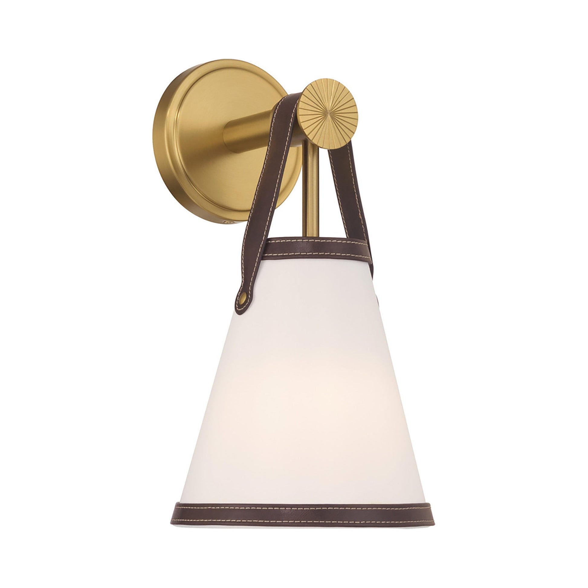 Callahan Wall Light in Luxe Gold.