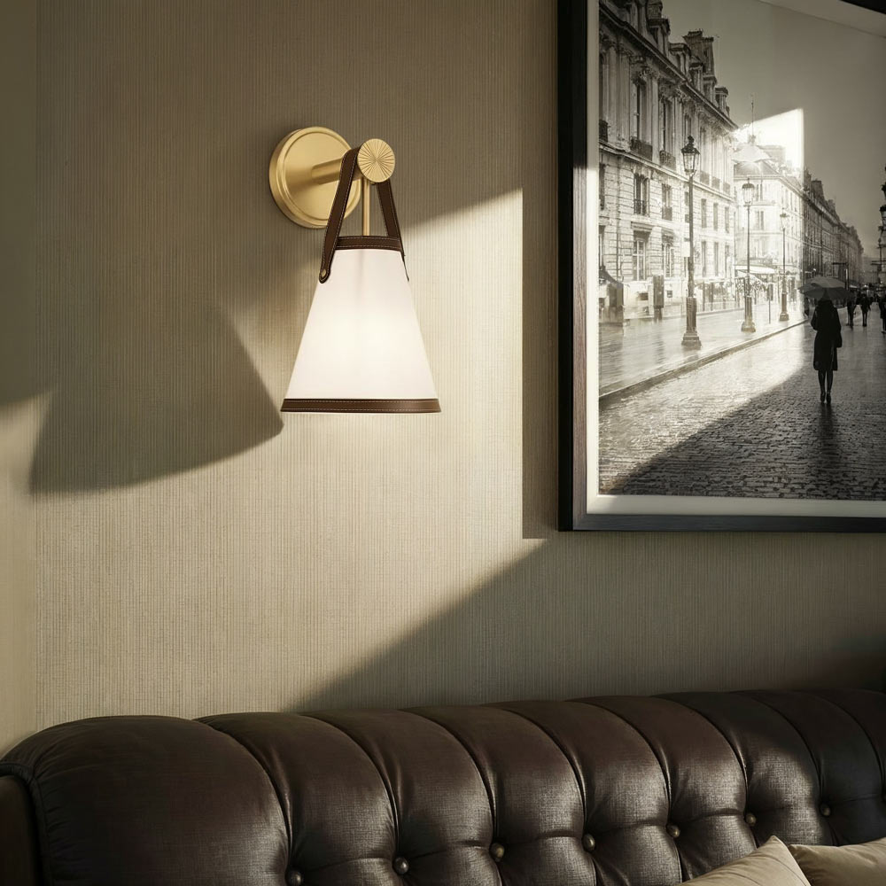 Callahan Wall Light in living room.
