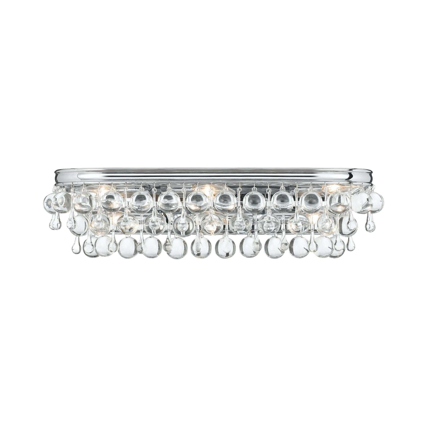 Calypso Bath Wall Light in Polished Chrome (6-Light).