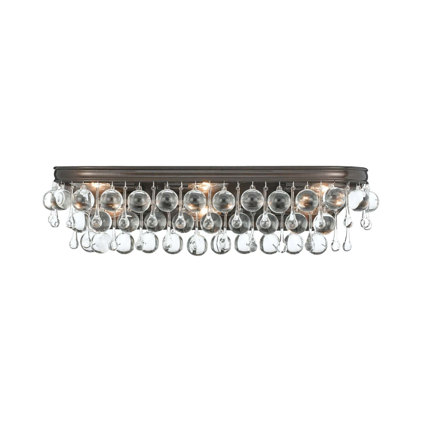 Calypso Bath Wall Light in Vibrant Bronze (6-Light).