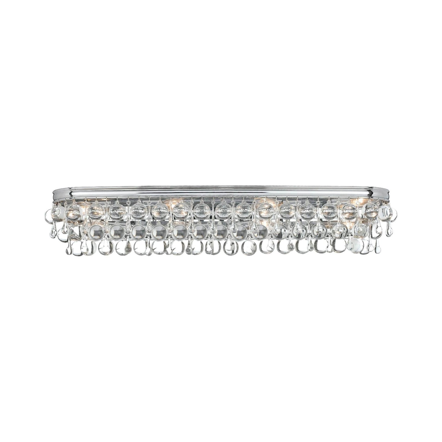 Calypso Bath Wall Light in Polished Chrome (8-Light).