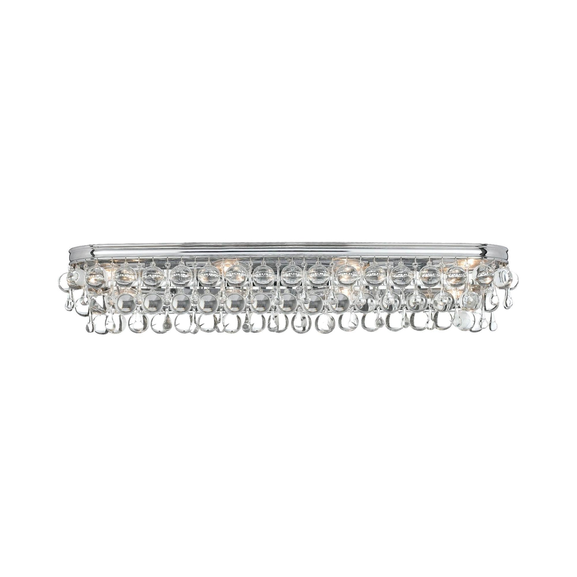 Calypso Bath Wall Light in Polished Chrome (8-Light).