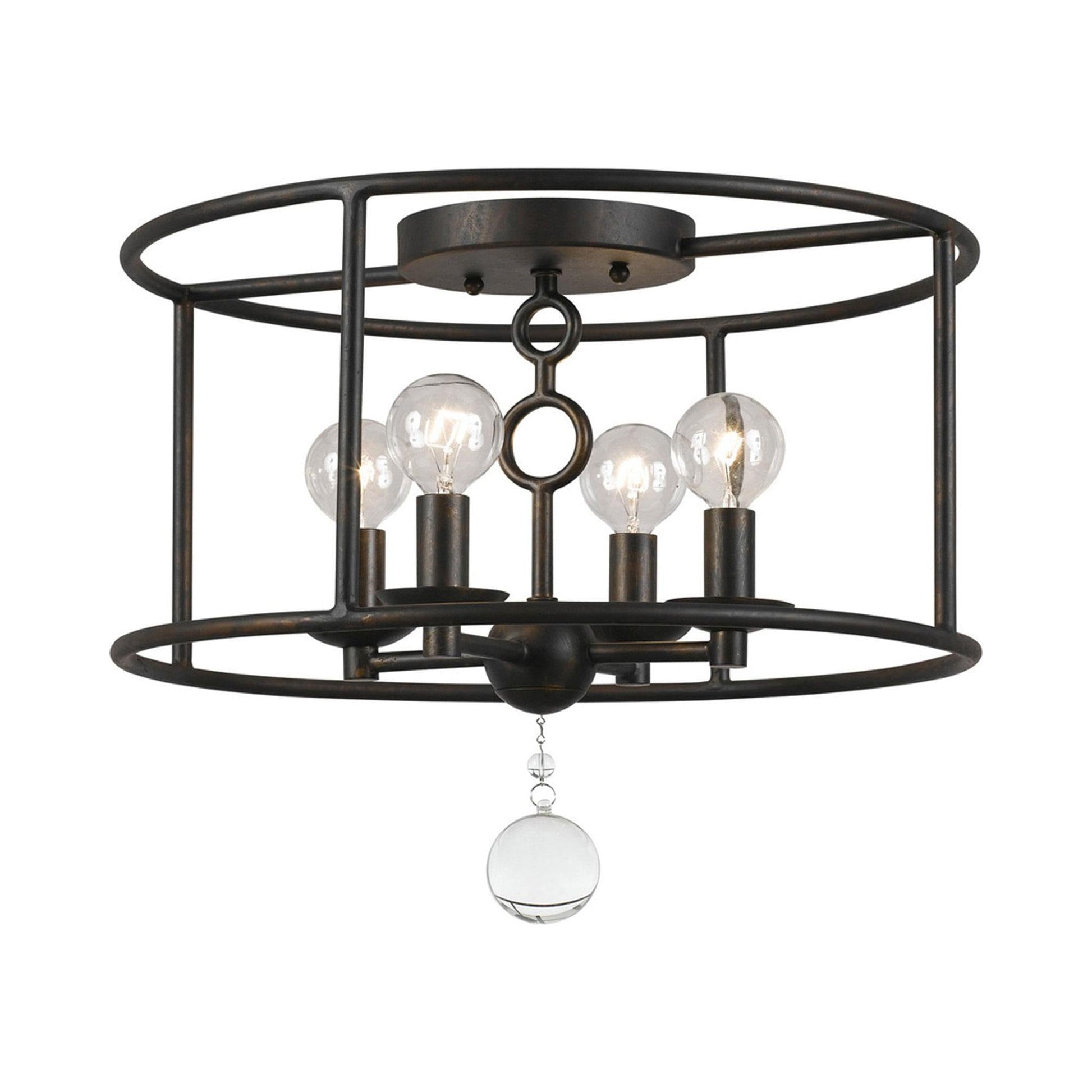 Cameron Semi Flush Mount Ceiling Light.