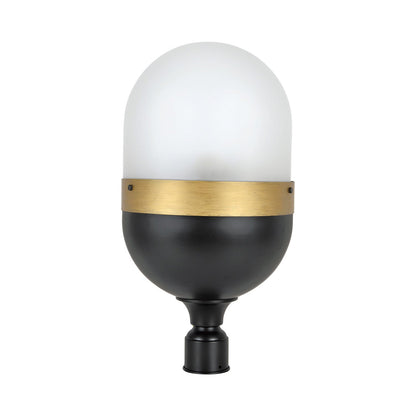 Capsule Outdoor Post Light in Detail.