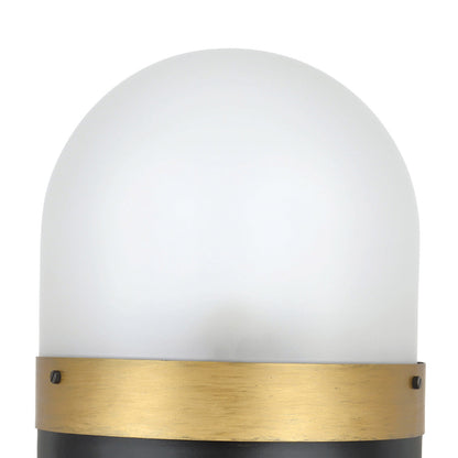 Capsule Outdoor Post Light in Detail.