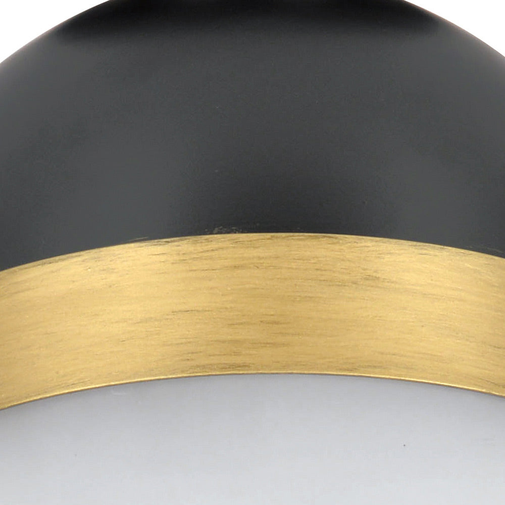 Capsule Outdoor Semi Flush Mount Ceiling Light in Detail.
