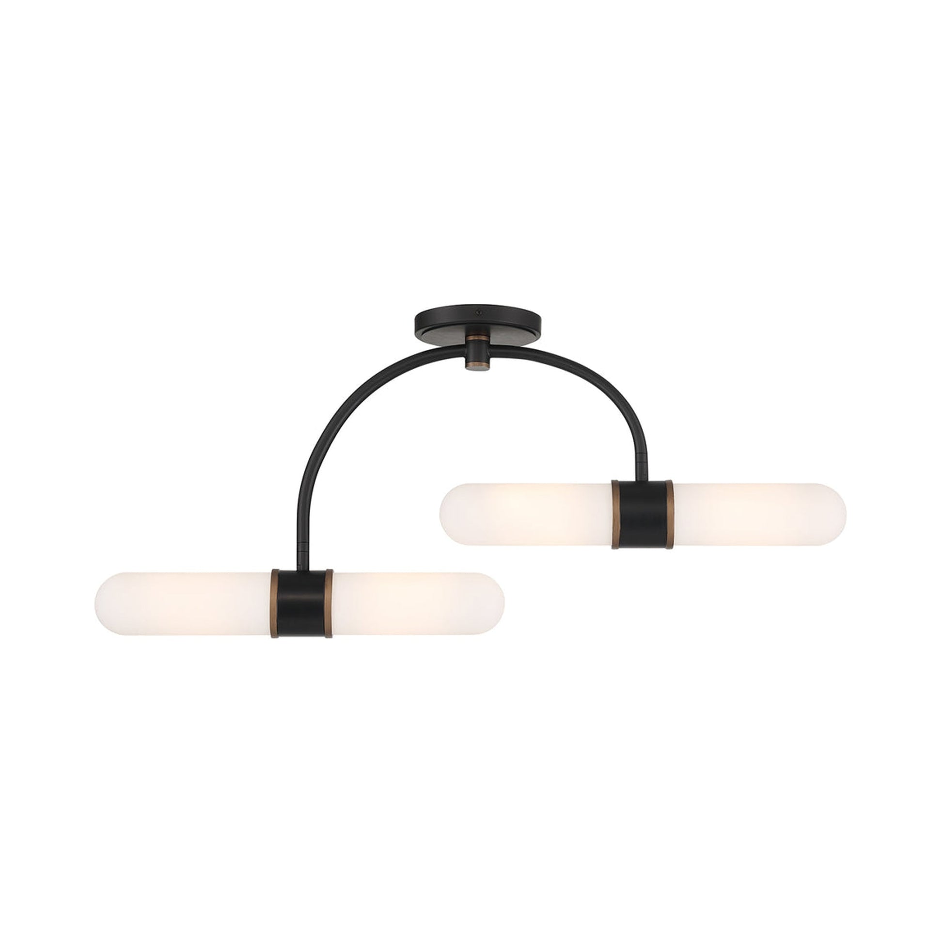 Capsule Semi Flush Mount Ceiling Light.