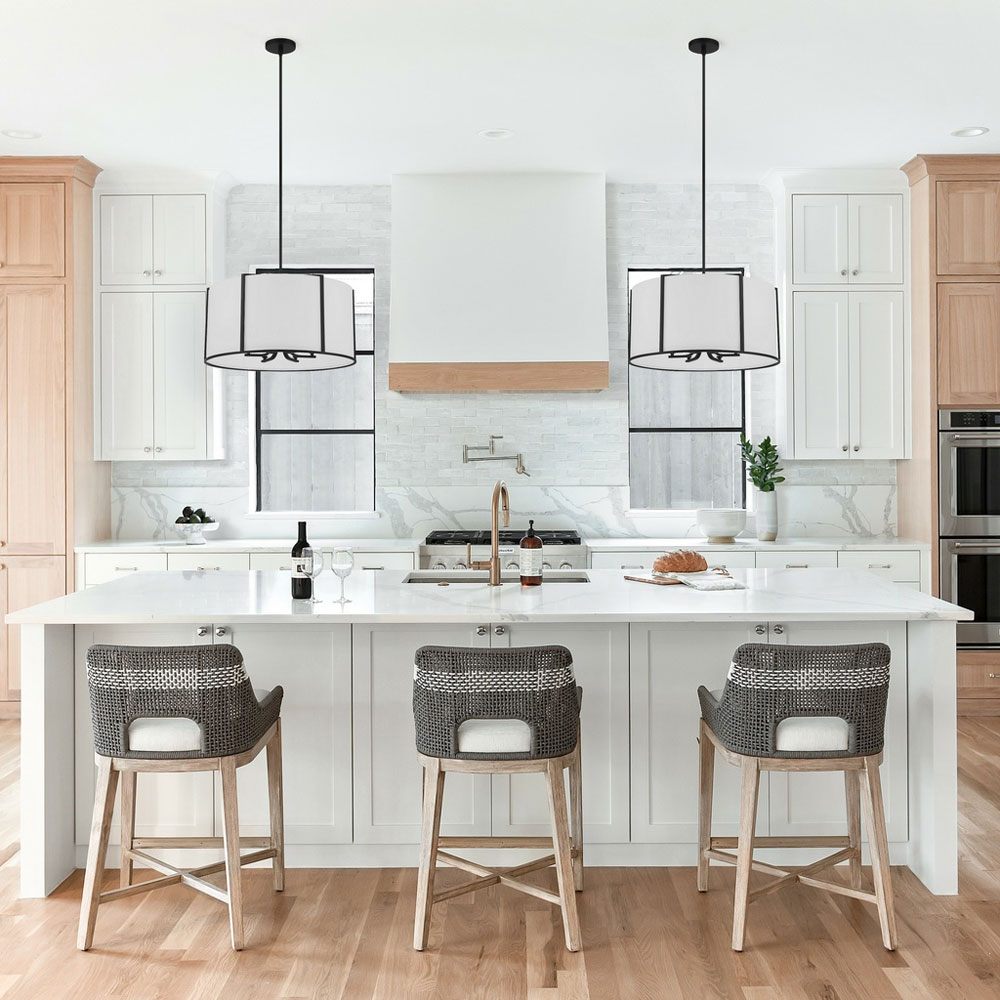 Carlyn Pendant Light in kitchen.