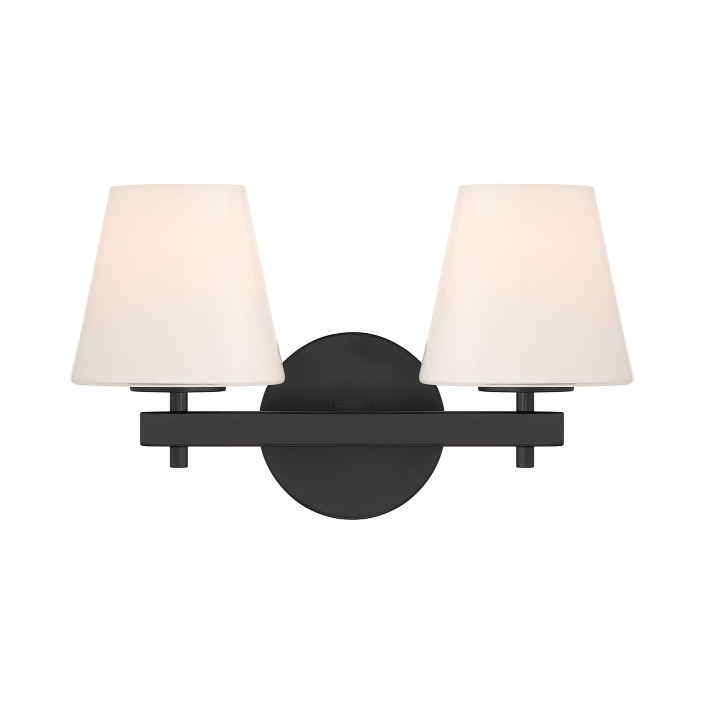 Colton Bath Vanity Light in Black (2-Light).
