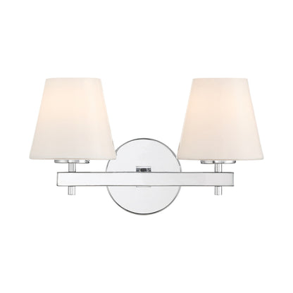 Colton Bath Vanity Light in Polished Chrome (2-Light).