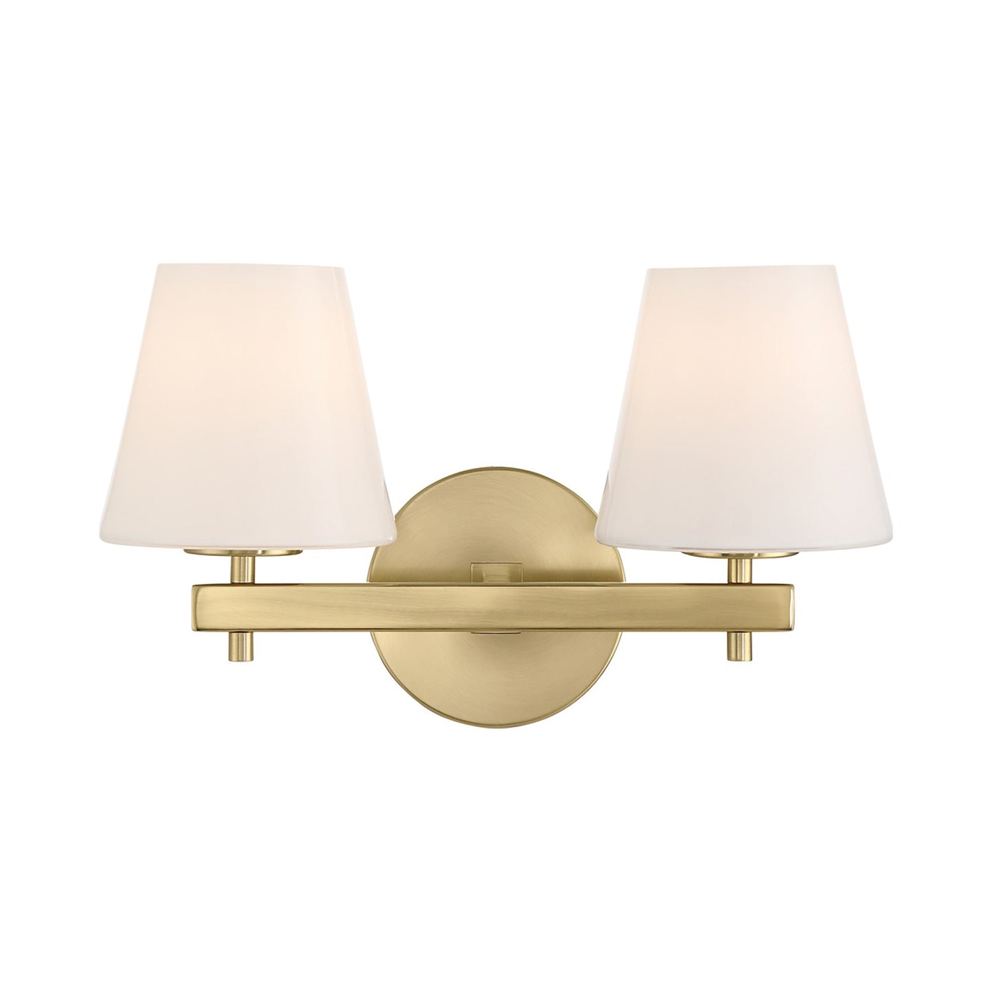 Colton Bath Vanity Light in Vibrant Gold (2-Light).