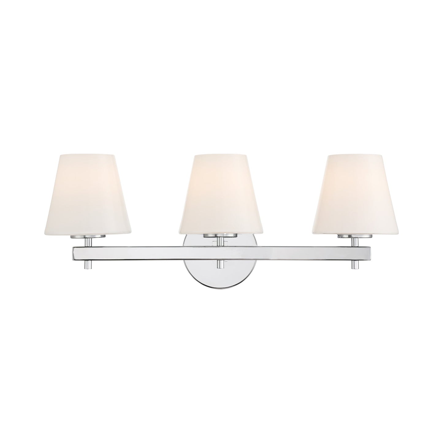 Colton Bath Vanity Light in Polished Chrome (3-Light).
