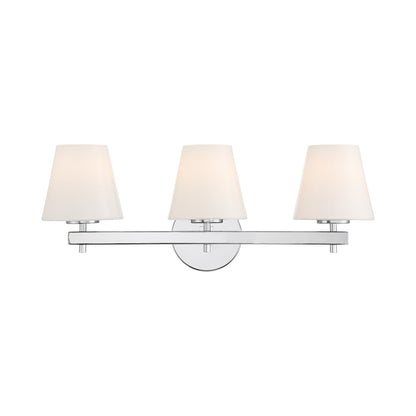 Colton Bath Vanity Light in Polished Chrome (3-Light).