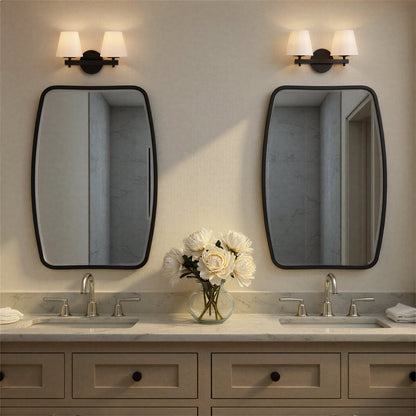 Colton Bath Vanity Light in bathroom.