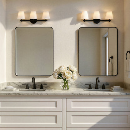 Colton Bath Vanity Light in bathroom.