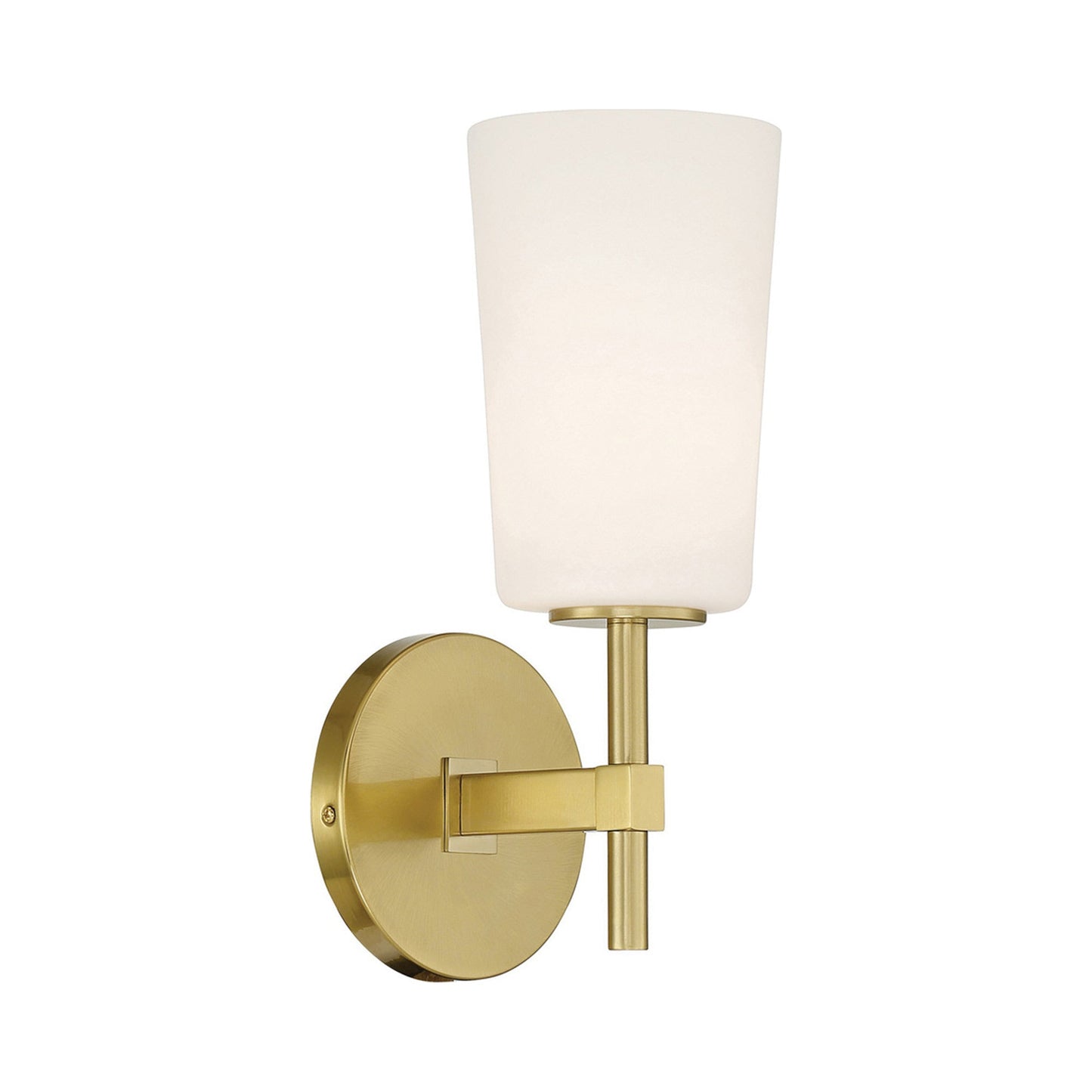 Colton Wall Light in Aged Brass (1-Light).