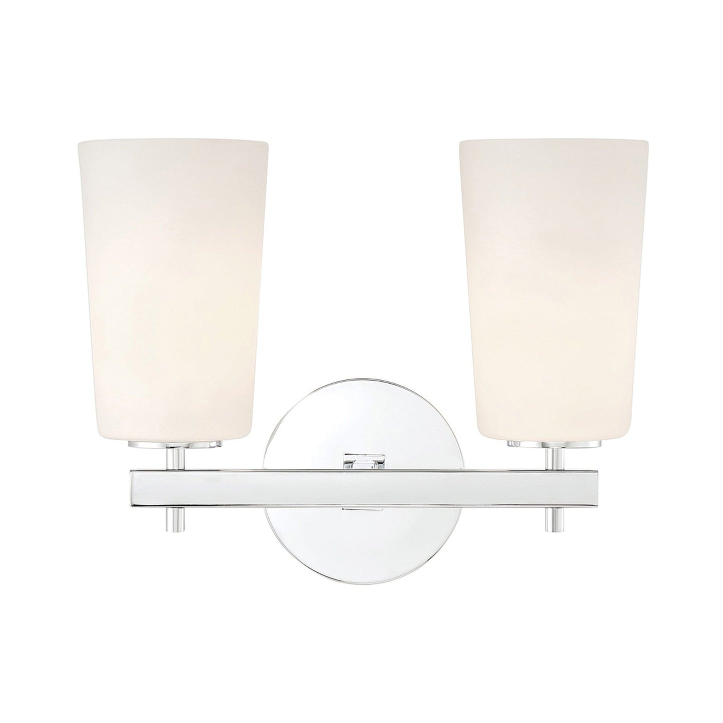 Colton Wall Light in Polished Chrome (2-Light).