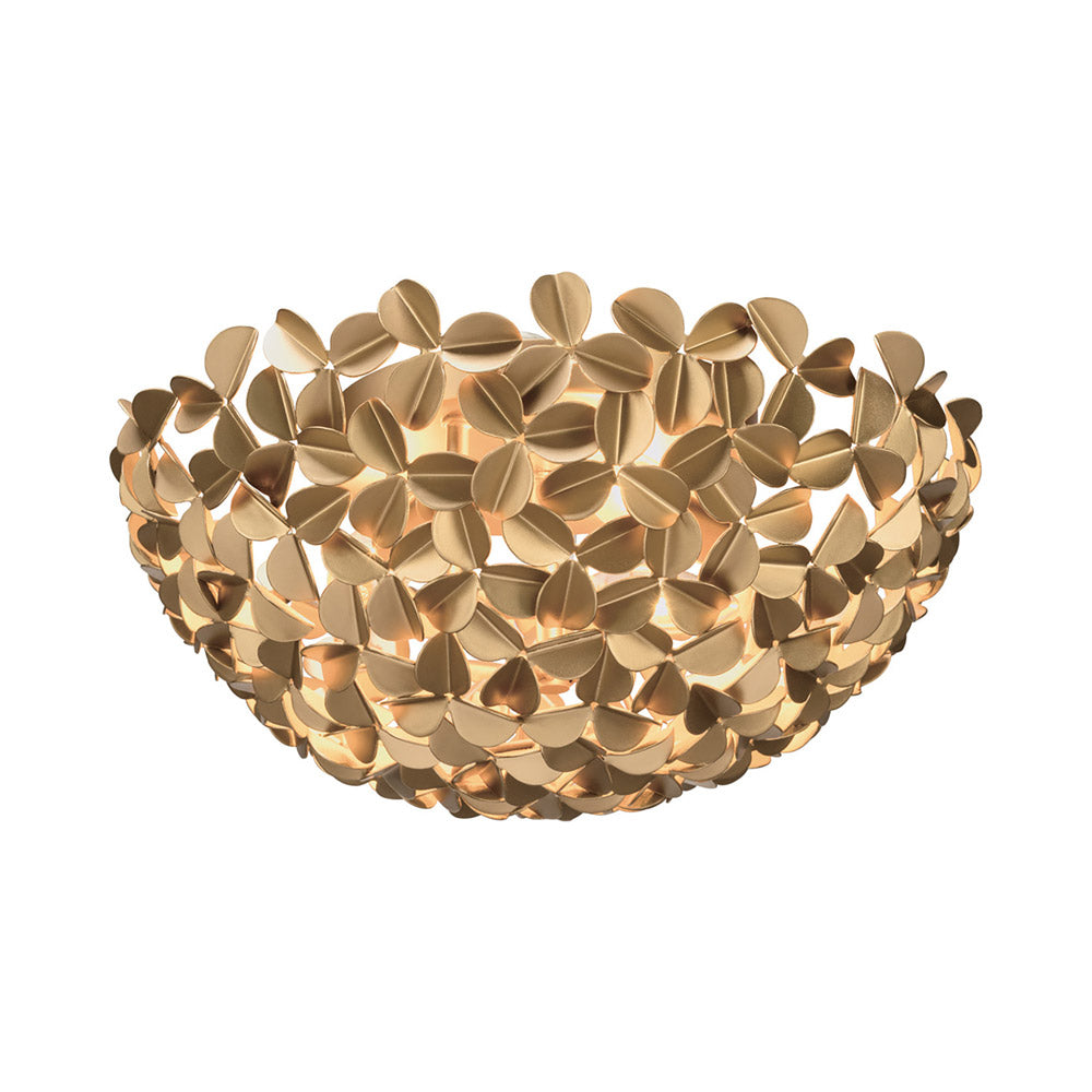 Cora Flush Mount Ceiling Light in Detail.